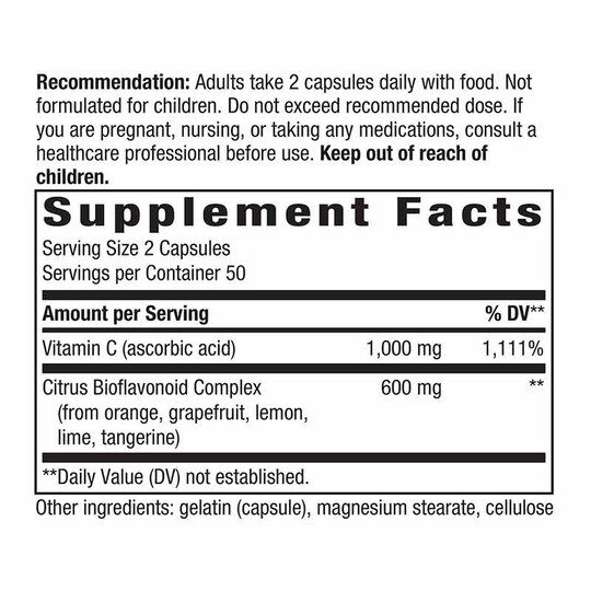 Vitamin C with Bioflavonoids, NWA